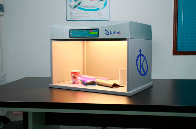 What is the function of a Color Evaluation Box?