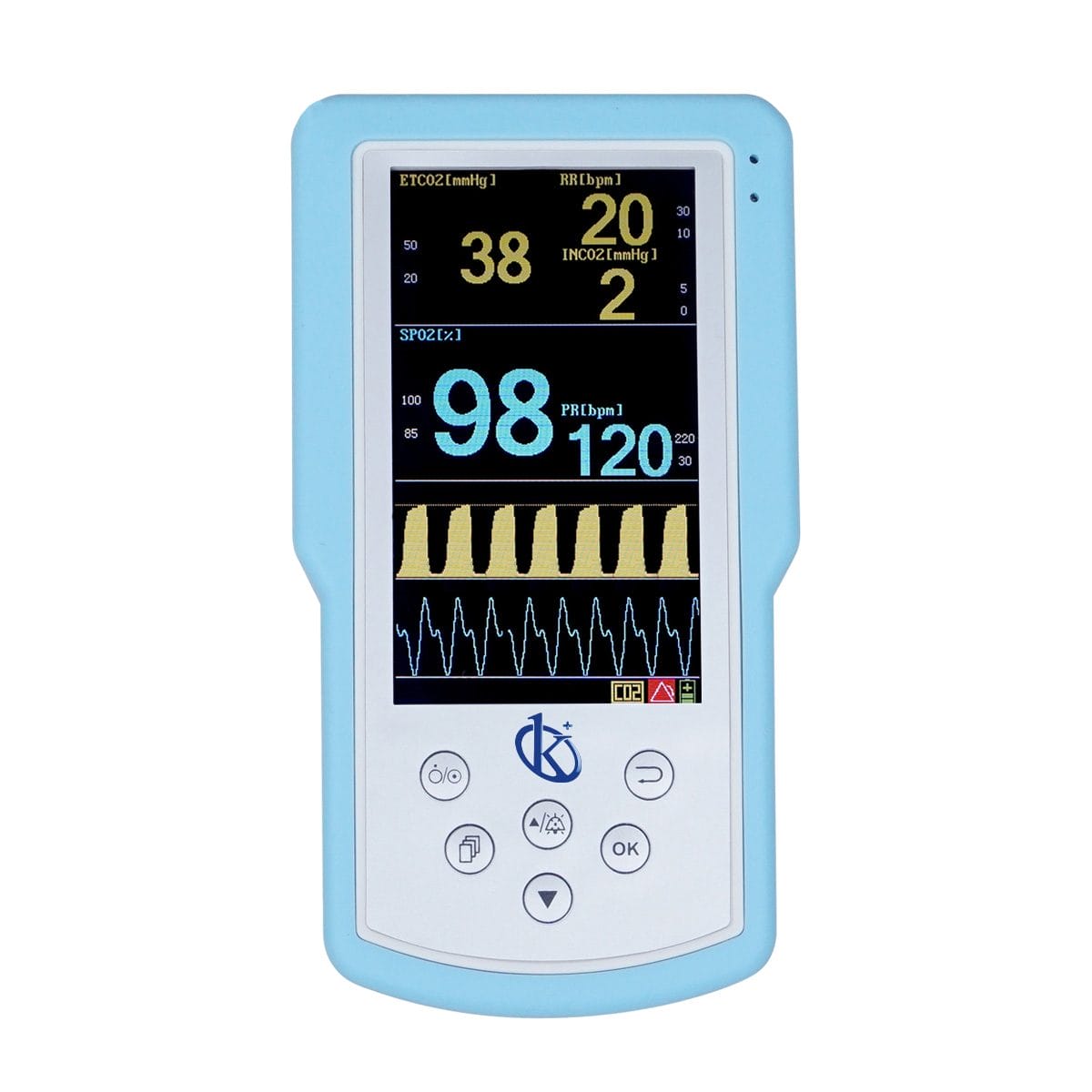 Handheld Veterinary Capnograph &amp; SpO2 Monitor YR06108 - YR06109